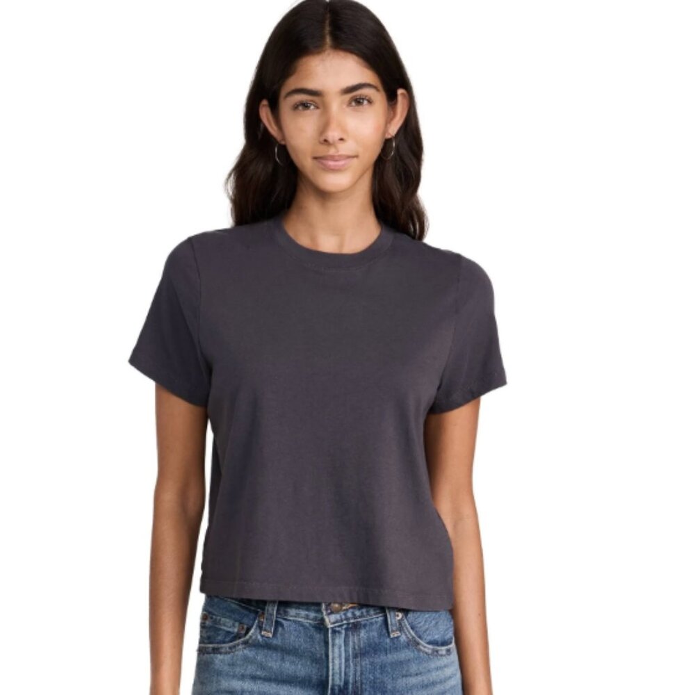 Madewell Boxy Crop Tee size XS